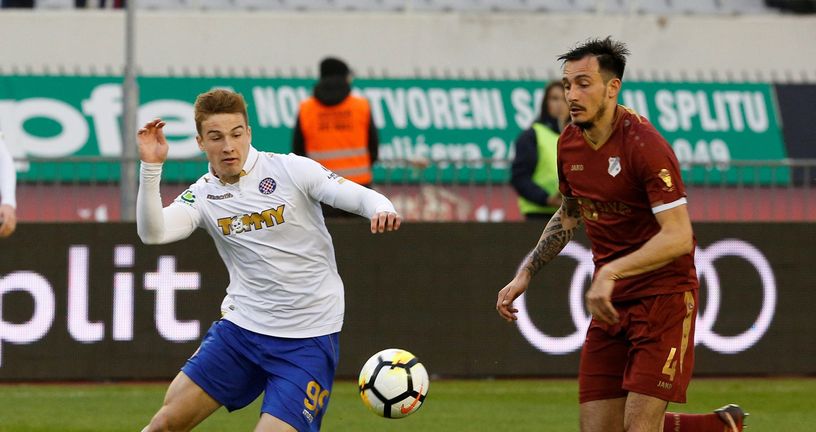 Franko Kovačević u dresu ajduka