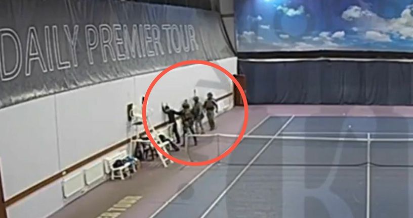 Specijalci prekinuli teniski meč