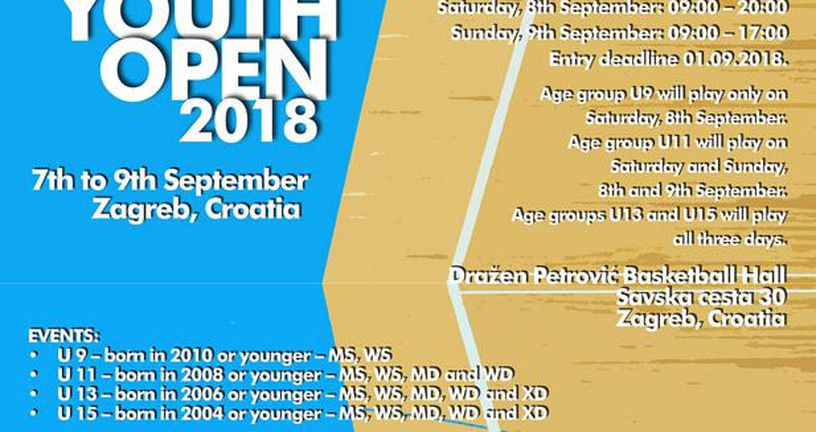 Badminton Zagreb Youth