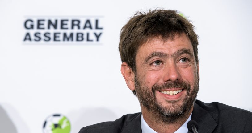 Predsjednik ECA-e Andrea Agnelli (Foto: AFP)