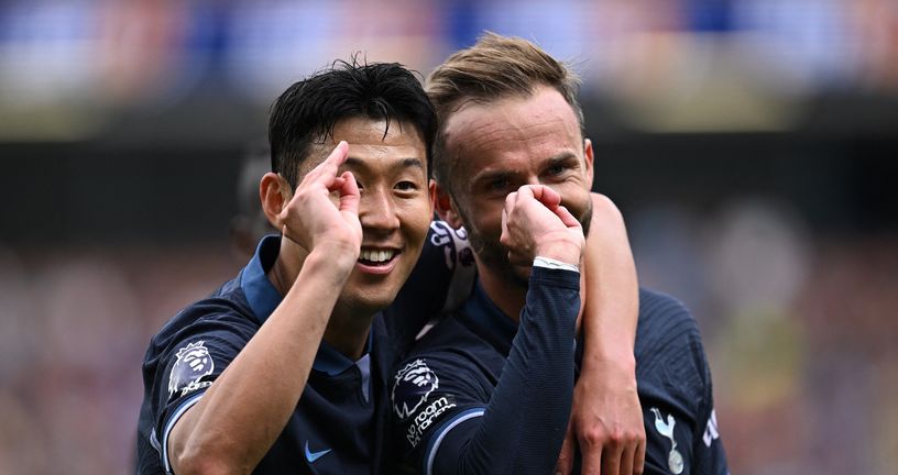 Son Heung Min i James Maddison