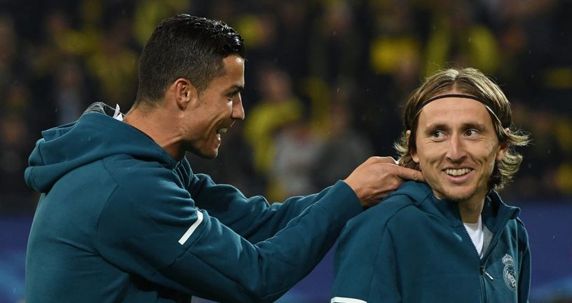 Cristiano Ronaldo i Luka Modrić