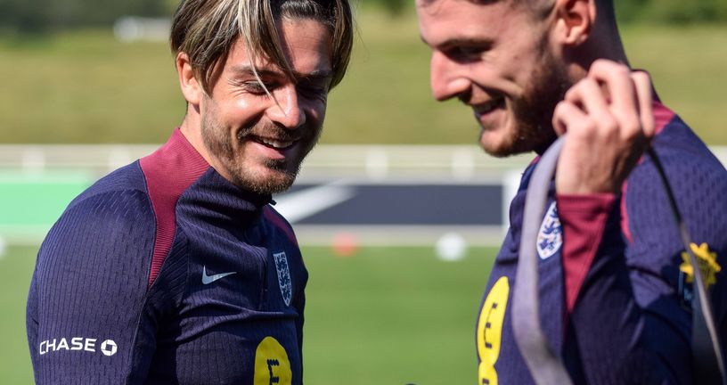 Declan Rice i Jack Grealish