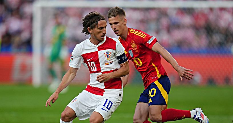 Luka Modrić i Dani Olmo