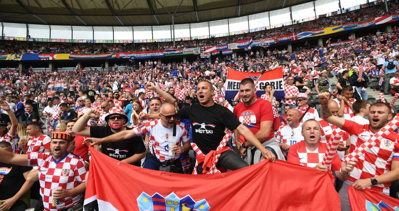 Hrvatski navijači u Berlinu