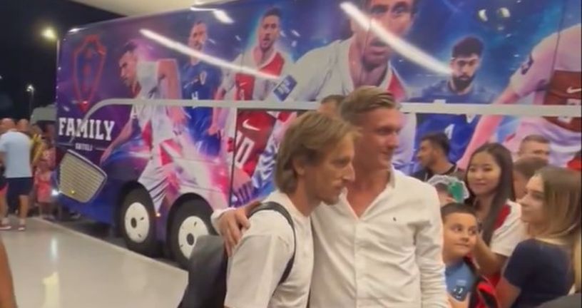 Luka Modrić s navijačima