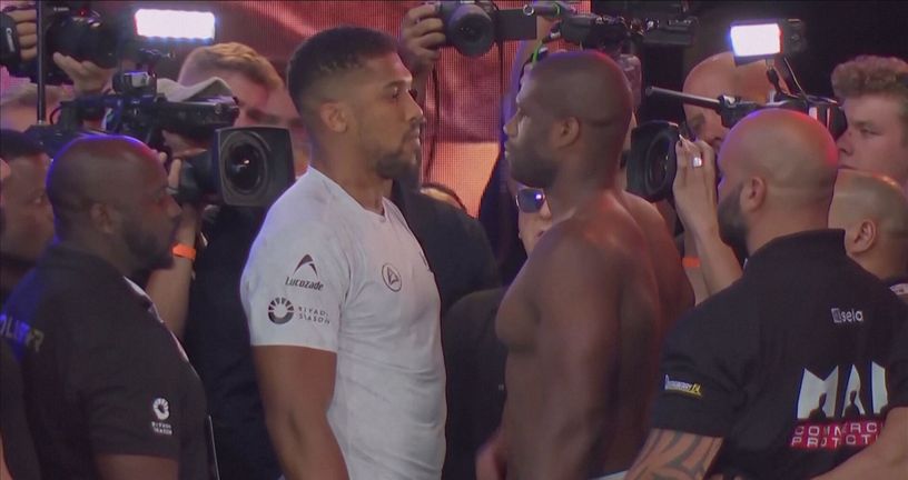 Anthony Joshua i Daniel Dubois