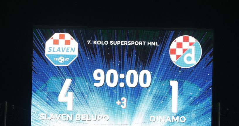 Slaven Belupo - Dinamo 4:1