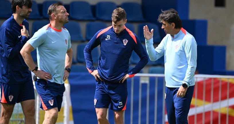 Zlatko Dalić i Luka Sučić