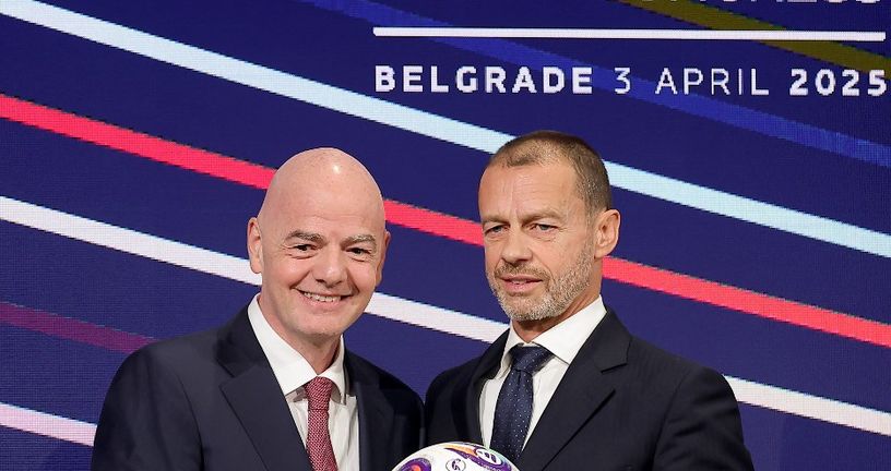 Gianni Infantino i Aleksander Čeferin