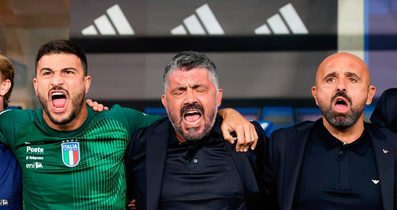 Gennaro Gattuso (u sredini)