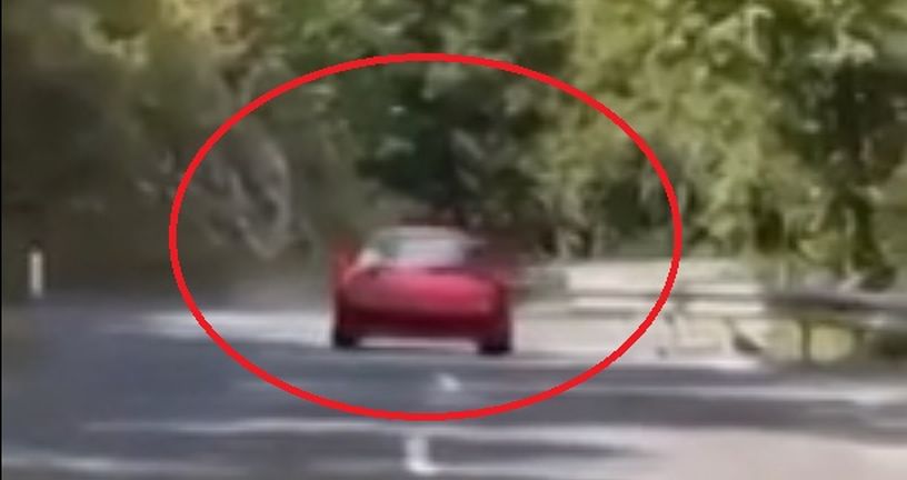 Automobil koji je izazvao nesreću u Sloveniji