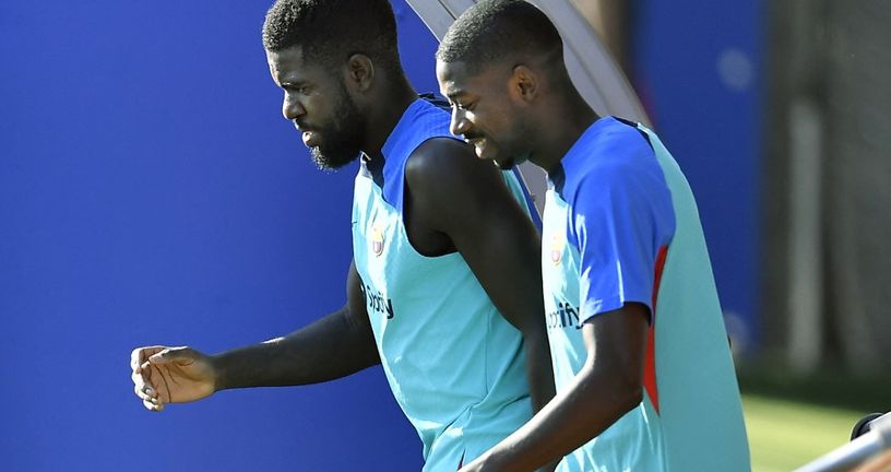 Samuel Umtiti i Ousmane Dembele