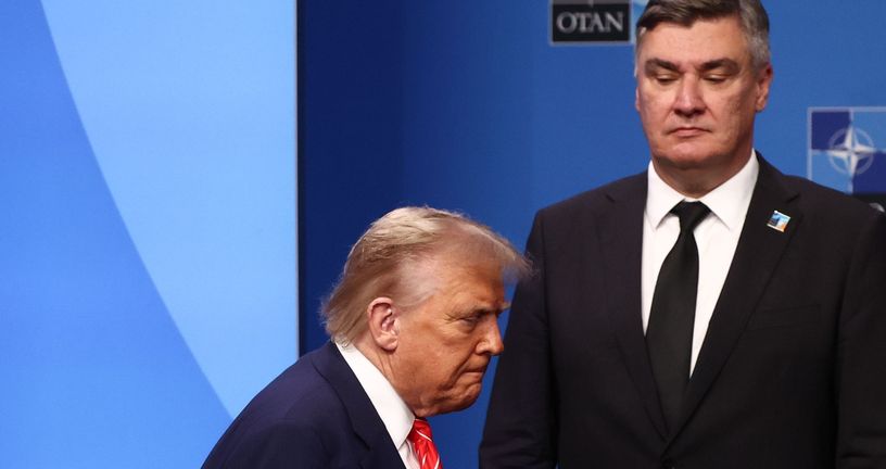 Zoran Milanović i Donald Trump