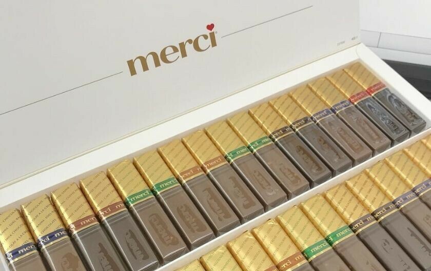 Merci čokolada