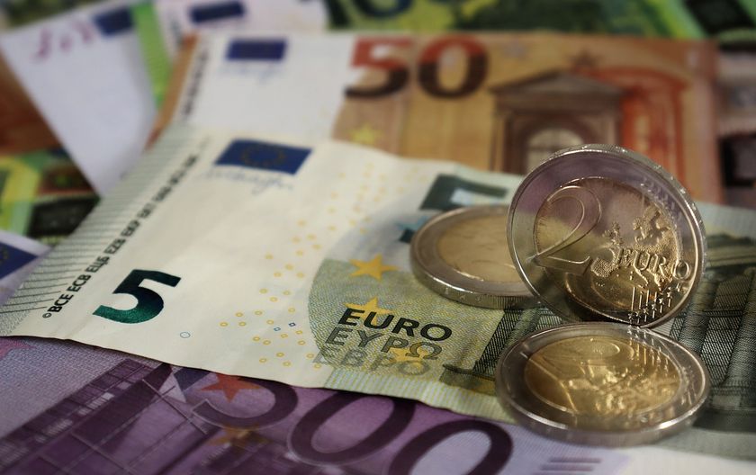 Novčanice i kovanice eura.