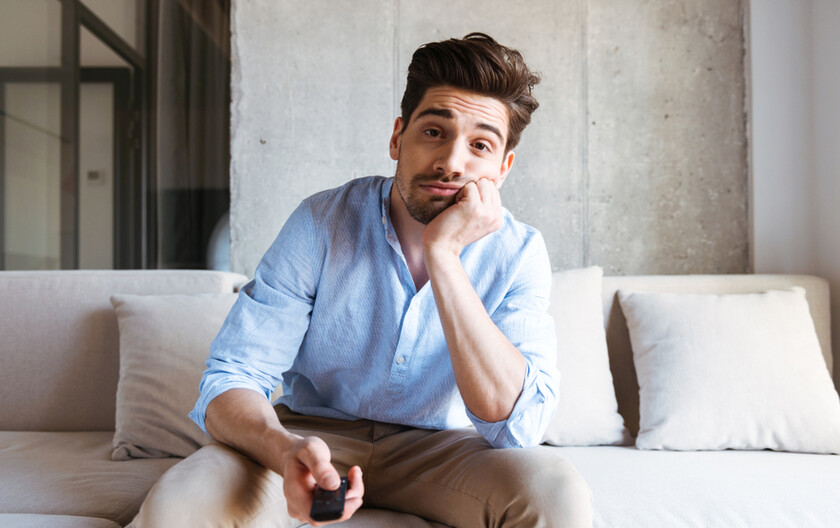 Muškarac se dosađuje