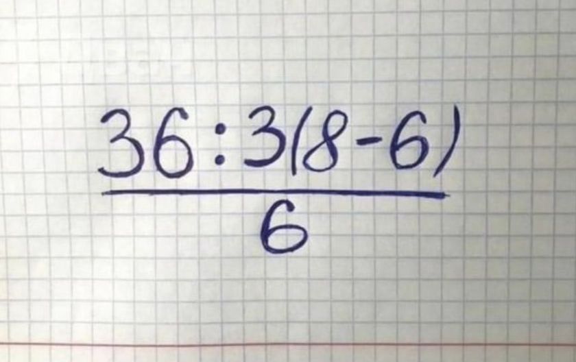 Matematički zadatak iz osnovneškole.