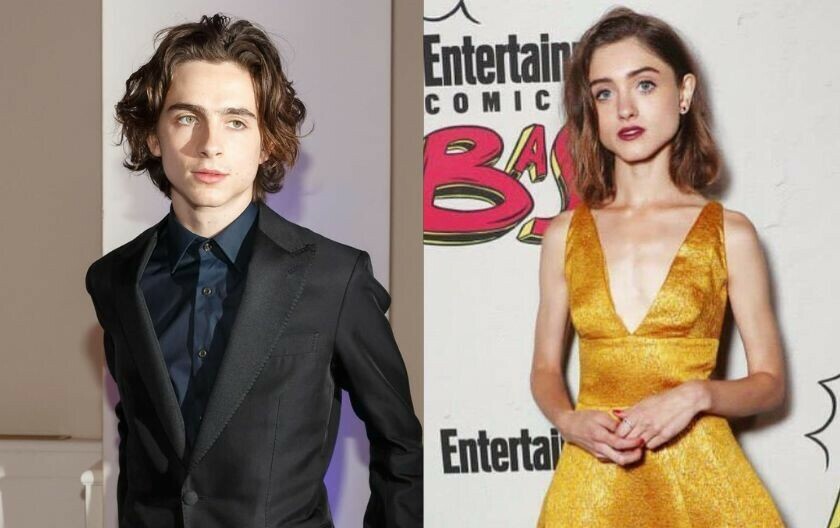 Timothée Chalamet i Natalia Dyer