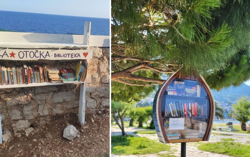 Slobodne knjižnice na plaži