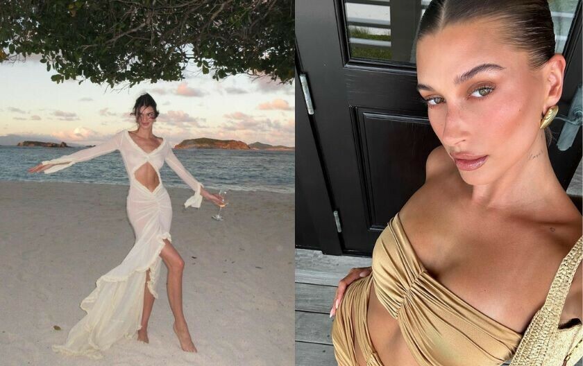 Kendall Jenner i Hailey Bieber