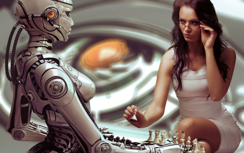 Igra šaha, čovjek vs robot