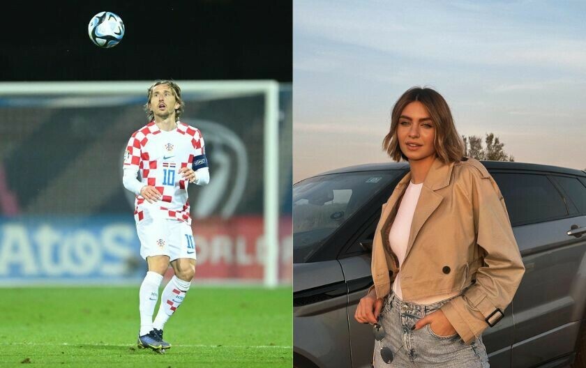 Luka Modrić i Ema Luketin