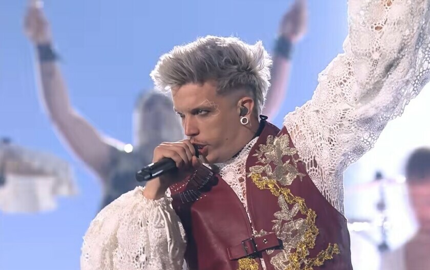 Baby Lasagna na Eurosongu 2024.