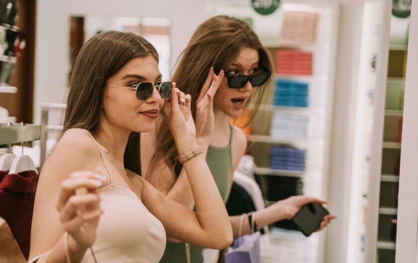 Prijateljice u shoppingu