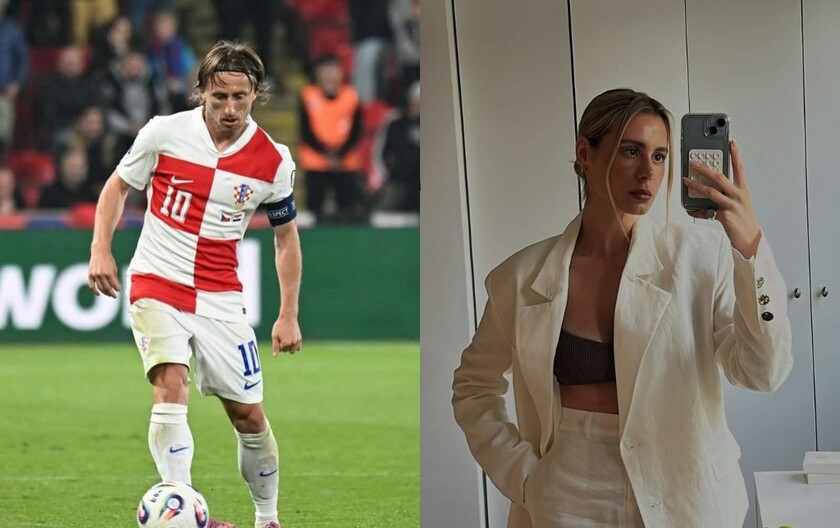 Luka Modrić i Nika Turković