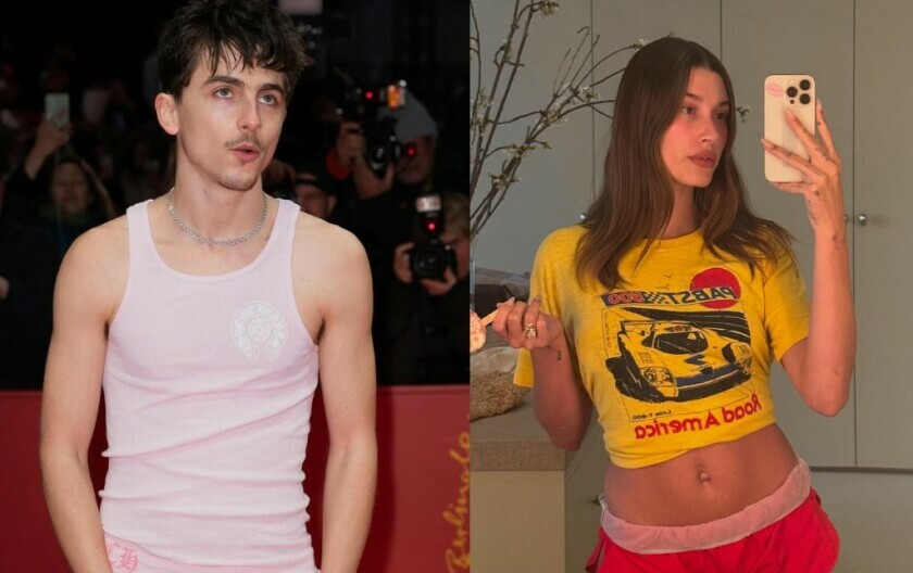 Timothee Chalamet i Hailey Bieber