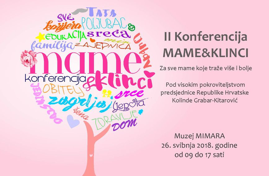 Plakat konferencije 'Mame&klinci'