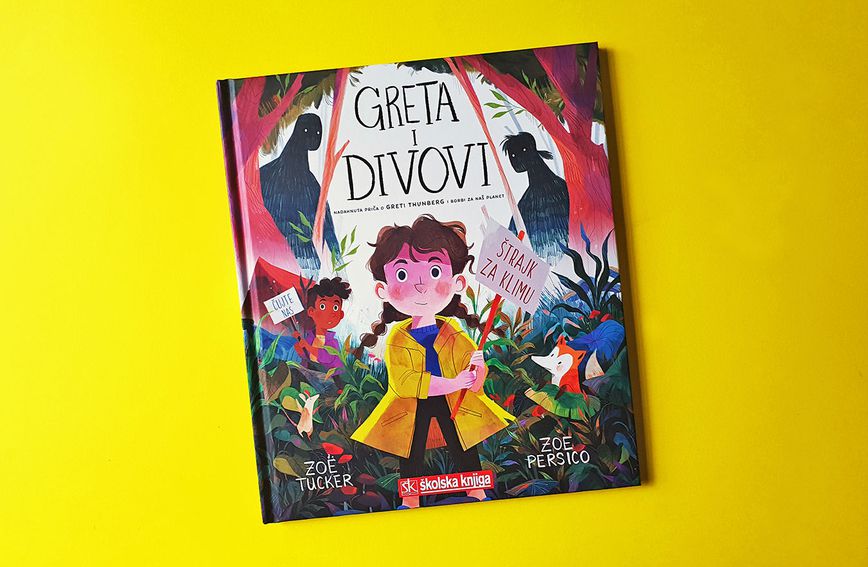 Slikovnica Greta i divovi stigla je u hrvatske knjižare
