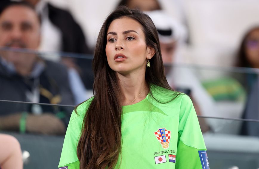 Helena Livaković na utakmici Hrvatska - Brazil