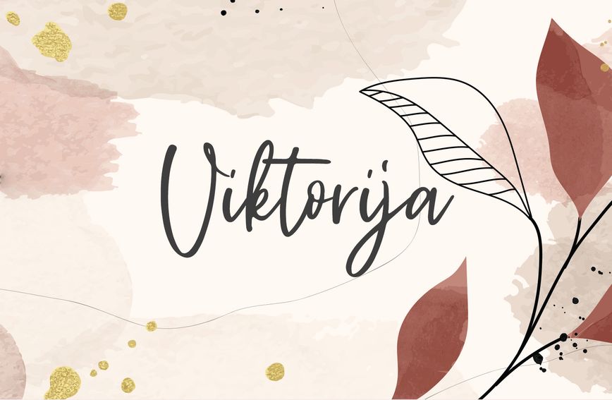 Sretan imendan, Viktorije!
