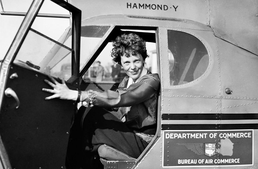Amelia Earhart bila je fascinirana zrakoplovima