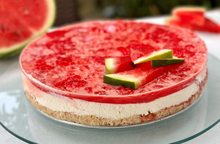 Cheesecake od lubenice blogerice Petre Sabljić