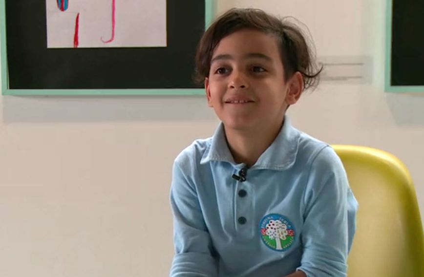 Osmogodišnji Mehdi Deilami sretan je u Hrvatskoj, u koju je došao iz rodnog Irana