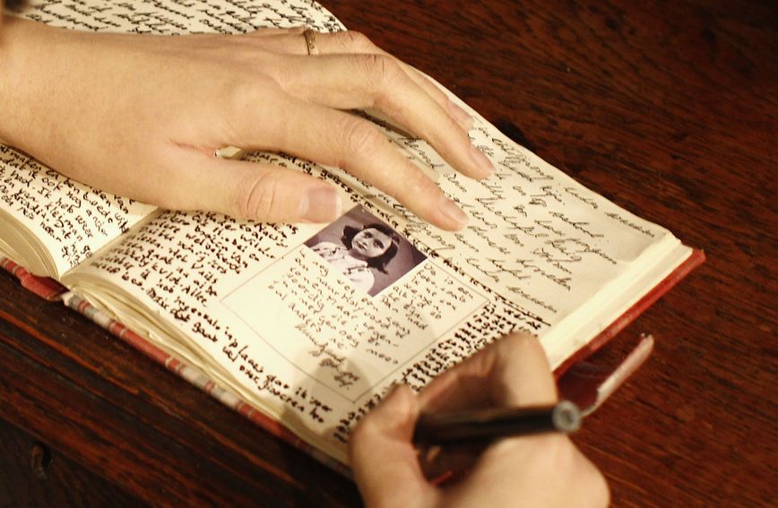 Dnevnik Anne Frank u muzeju Madame Tussauds u Berlinu