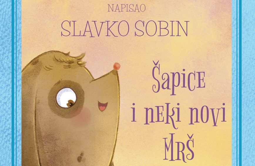 Slavko Sobin ima novu slikovnicu 'Šapice i neki novi Mrš'