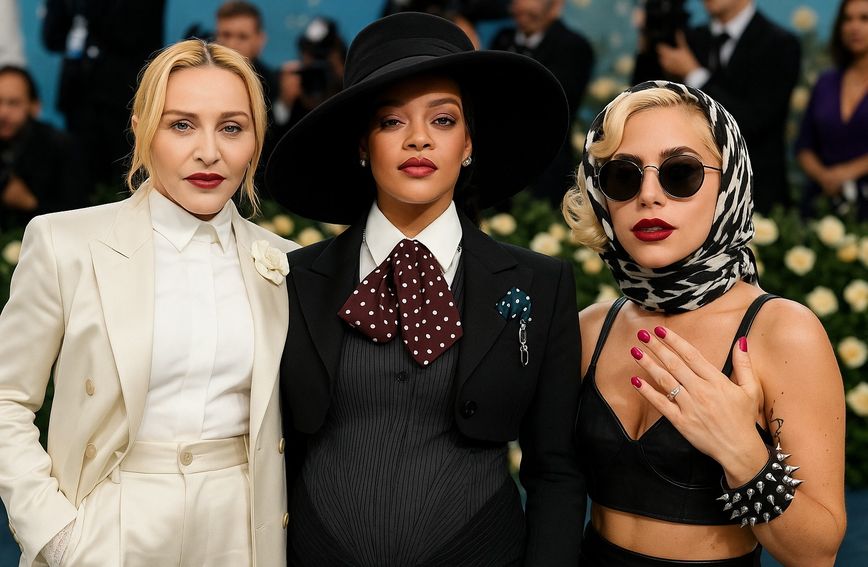 Madonna, Rihanna, Lady Gaga