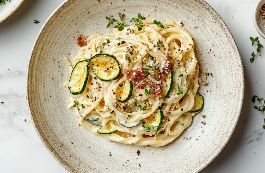 Carbonara s tikvicama
