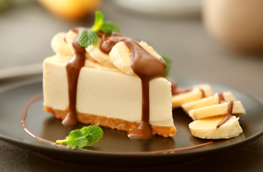 Cheesecake s bananom