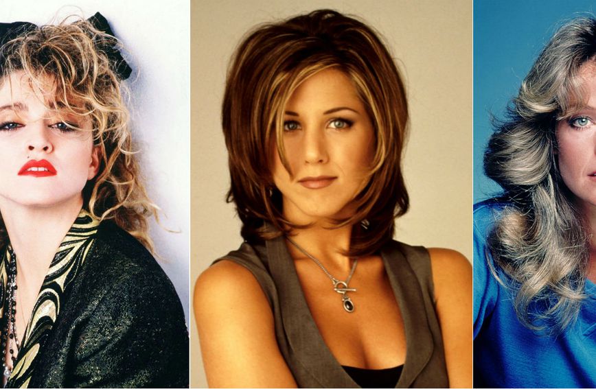 Madonnina frizura bila je najpopularnija 1985., 'Rachel' frizura vladala je 1994., a 'Farrah' valovi bili su hit broj 1 1978. godine