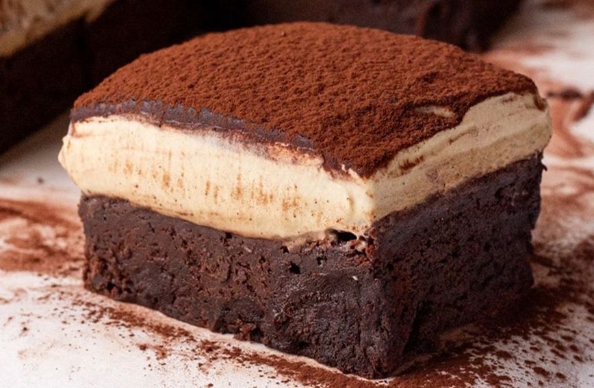 Tiramisu brownie