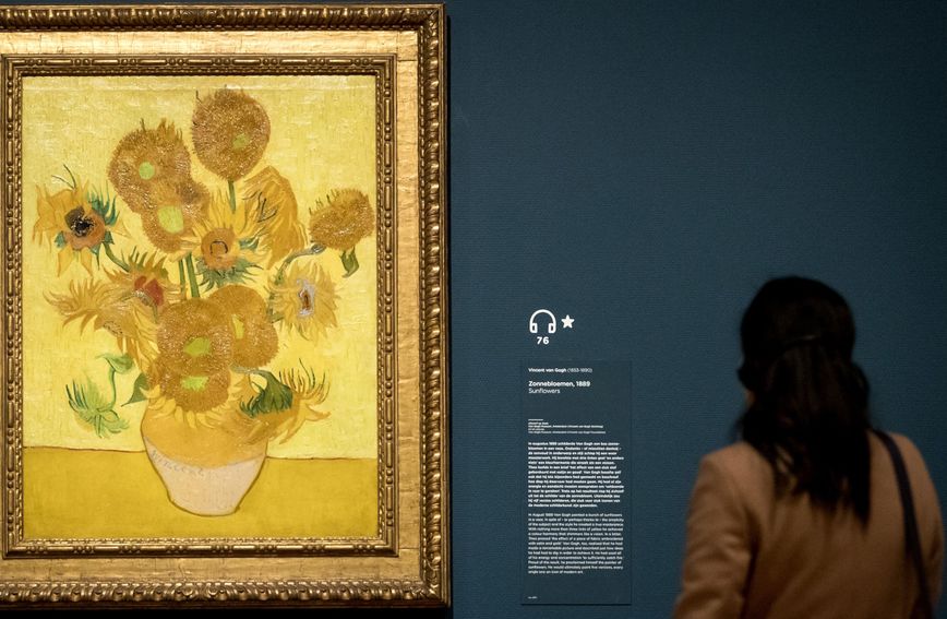 Van Gogh, 'Suncokreti' u Van Gogh muzeju u Amsterdamu