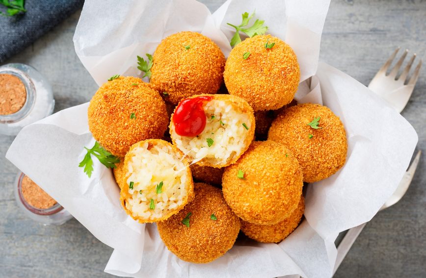 Arancini su odličan izbor za brzo ručak ako vam je ostalo malo riže