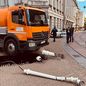 Kamion Zagrebačkog Holdina srušio stup - 3