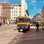 Kamion Zagrebačkog Holdina srušio stup - 5