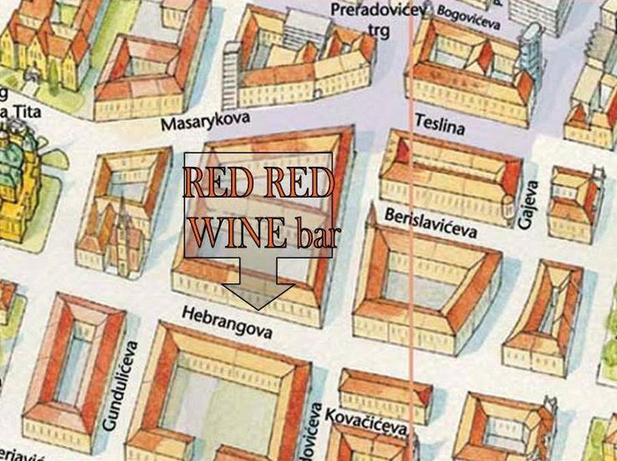 Red Red Wine bar Zagreb